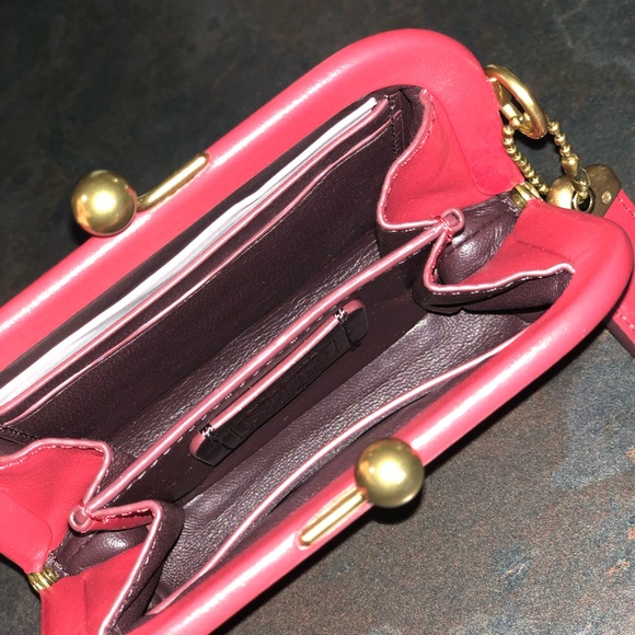 Coach 1941 kisslock coin purse - Picture 3 of 4